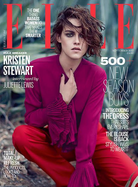 Kristen Stewart se viste de Gucci para la portada de ELLE