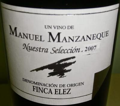 Nuestra Selección 2007, Bodegas Manuel Manzaneque