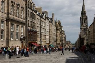 Royal Mile en Edimburgo