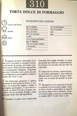 Torta dolce di formaggio (tarta de queso) Torta dolce di formaggio (tarta de queso)