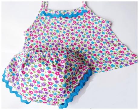 Conjunto de baño para bebé niña con patrón PDF gratis Conjunto de baño para bebé niña con patrón PDF gratis