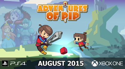 Las plataformas 2D de Adventures of Pip también en Xbox One y PS4