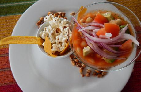 Ceviche de chochos