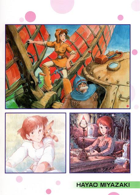 Folleto original de 'Nausicaä del Valle del Viento' Folleto original de 'Nausicaä del Valle del Viento'