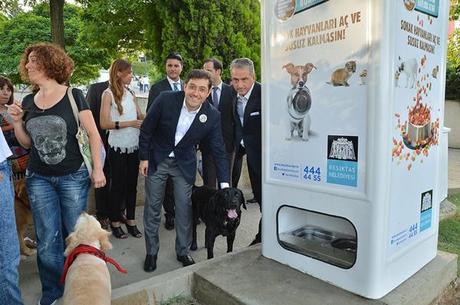 CREAN LA PRIMERA MAQUINA QUE ALIMENTA ANIMALES CALLEJEROS CUANDO DONAS UNA BOTELLA DE PLÁSTICO VACÍA !!