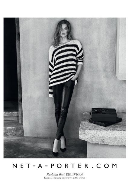 Daria Werbowy repite por tercera ven para la campaña de otoño de Net-A-Porter Daria Werbowy repite por tercera ven para la campaña de otoño de Net-A-Porter