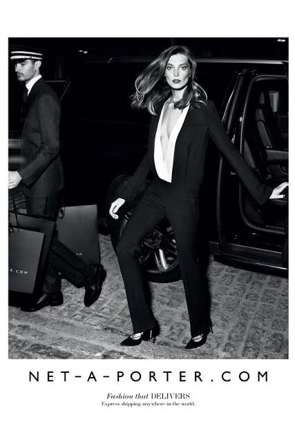 Daria Werbowy repite por tercera ven para la campaña de otoño de Net-A-Porter Daria Werbowy repite por tercera ven para la campaña de otoño de Net-A-Porter