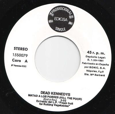 Dead Kennedys Matad A Los Pobres Kill The Poor Dead Kennedys Matad A Los Pobres Kill The Poor