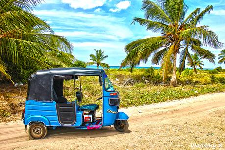 Alquilar un tuk-tuk en Sri Lanka