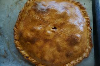 Empanada de atun y mariscos