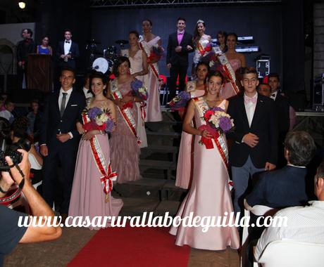 Coronación de reina y damas fiestas Alcalá del Júcar 2015 Coronacion Alcalá del Júcar 2015