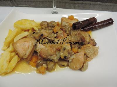 Pollo al aroma de canela. Pollo al aroma de canela.