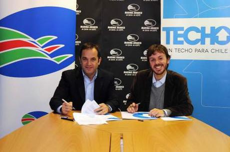 TECHO-Chile y Mall Marina Arauco firman importante convenio de cooperación