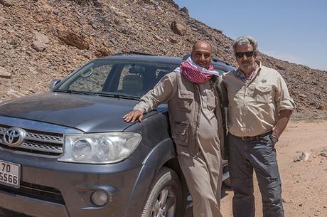 En el desierto de Wadi Rum