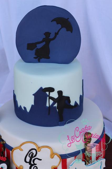 TARTA MARY POPPINS PARA UNA FIESTA PRE-BODA TARTA MARY POPPINS PARA UNA FIESTA PRE-BODA