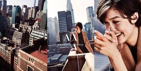 Lara Mullen, Kouka Webb protagonizan la nueva campaña de Armani Exchange