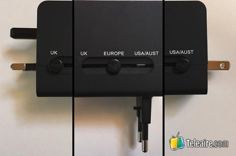 Cargador y adaptador de viaje universal adaptador-universal