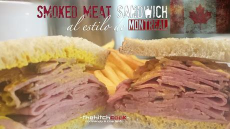 SMOKED MEAT SANDWICH AL ESTILO DE MONTREAL SMOKED MEAT SANDWICH AL ESTILO DE MONTREAL