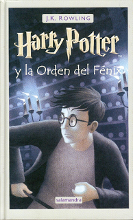 Harry Potter y la Orden del fénix (HP #5) de J.K. Rowling Harry Potter y la Orden del fénix (HP #5) de J.K. Rowling