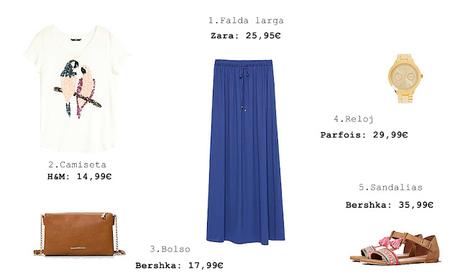 Looks con una falda larga