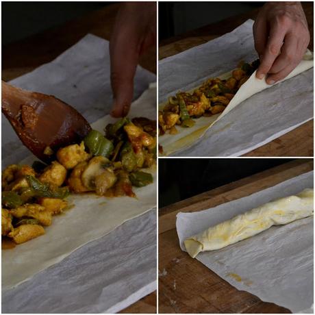 BÖREK DE POLLO PICANTE BÖREK DE POLLO PICANTE