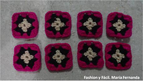 Granny square tejidos a ganchillo para accesorios y prendas (A crochet granny squares)