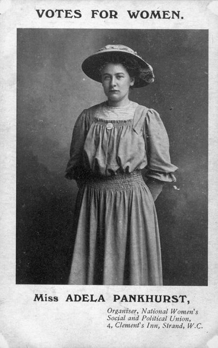 La sufragista pacifista, Adela Pankhurst (1885-1961) La sufragista pacifista, Adela Pankhurst (1885-1961)
