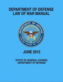 Manual del Derecho de la Guerra del Pentágono justifica crímenes de guerra y censura de prensa Manual del Derecho de la Guerra del Pentágono justifica crímenes de guerra y censura de prensa