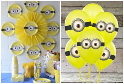 Decoración y ideas para una fiesta de Minions