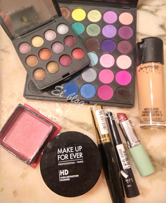 Maquillaje en amarillo Maquillaje en amarillo