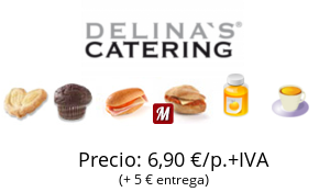 ¡Ya puedes añadir catering a todas tus reuniones en SpacesON! Menu2 Coffee break catering reuniones