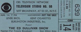 50 Años: The Ed Sullivan Show - 14 de agosto 1965 [VIDEO]