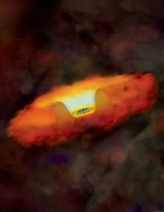 Agujero negro en galaxia RGG 118