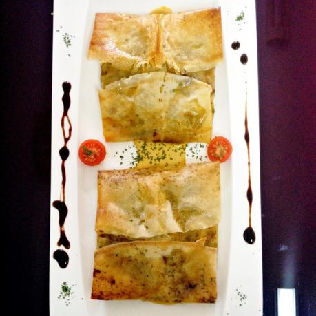 RECETAS. Saquitos crujientes de guisantes, jamón y setas. RECETAS. Saquitos crujientes de guisantes, jamón y setas.