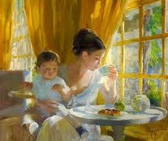 Mujeres tomando el té Mujeres tomando el té