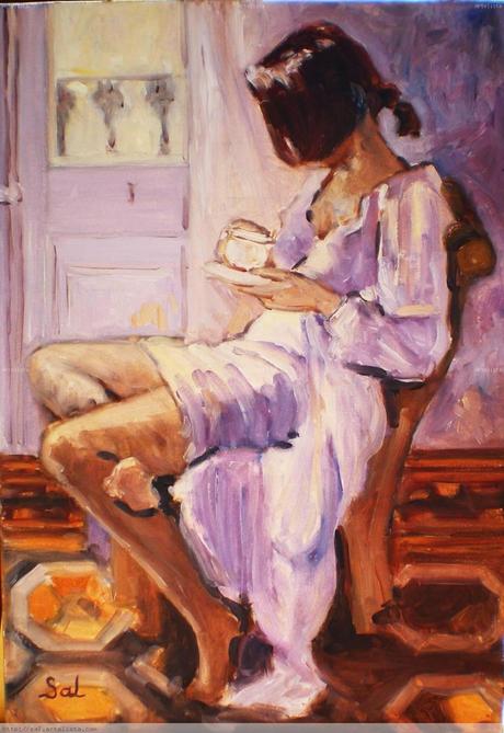 Mujeres tomando el té Mujeres tomando el té