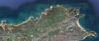 Senda costera: De Cabo Mayor a la Virgen del Mar Senda costera: De Cabo Mayor a la Virgen del Mar