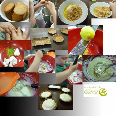 Tartaletas de lima y queso Tartaletas de lima y queso