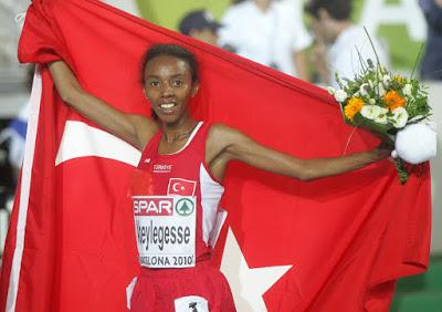 La turca Abeylegesse, entre los 28 atletas positivos tras reanálisis La turca Abeylegesse, entre los 28 atletas positivos tras reanálisis