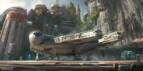 Area temárica de Star Wars parques Disney