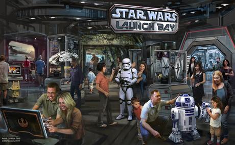 Area temárica de Star Wars parques Disney