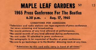 50 Años: 17 Agos. 1965 - Conferencia Maple Leaf Gardens - Toronto, Canadá