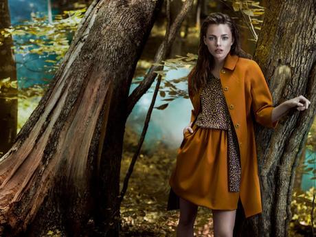 Kristine Froseth se va al bosque para la campaña de otoño de Machka