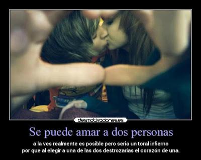 ¿Se puede amar a dos personas al mismo tiempo? ¿Se puede amar a dos personas al mismo tiempo?