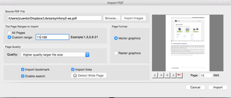 Flip PDF convierte PDFs en libros animados Importar desde Flip PDF