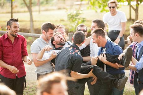 Sobre la importancia de saberse en un punto Javier Ruiz, amigos y familia.