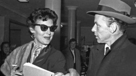 Frank Sinatra con Ava Gadner, en Madrid