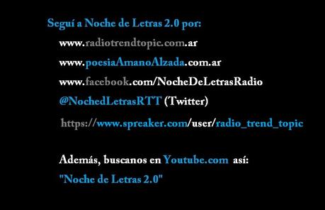 NOCHE DE LETRAS 2.0 (ALBERTO RUY SÁNCHEZ) NOCHE DE LETRAS 2.0 (ALBERTO RUY SÁNCHEZ)