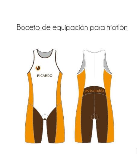 ¡Futuras equipaciones personalizadas del blog! | Encuesta boceto equipación triatlón diario de un campista
