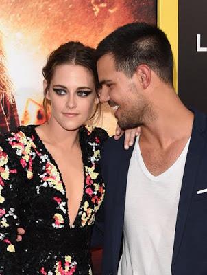 Kristen Stewart Taylor Lautner premiere 